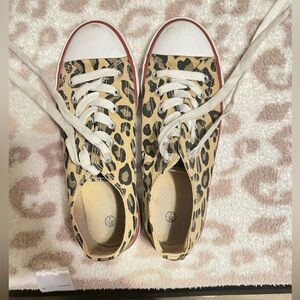 Amazon converse inspired cheetah print shoes